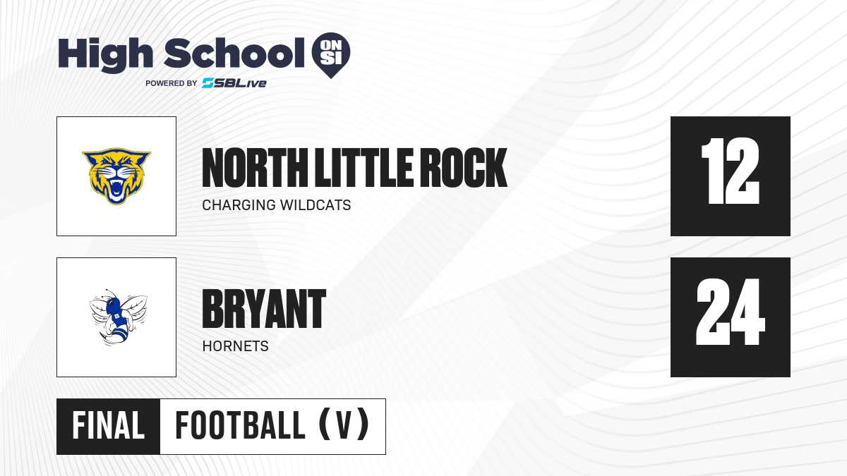 Bryant vs North Little Rock Football - Oct 29, 2021 - scorebooklive.com