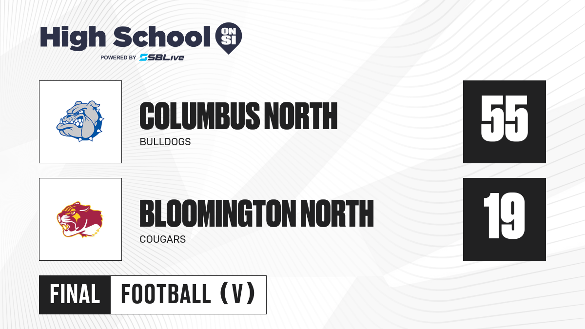 Bloomington North vs Columbus North Football - Oct 8, 2021 -  scorebooklive.com