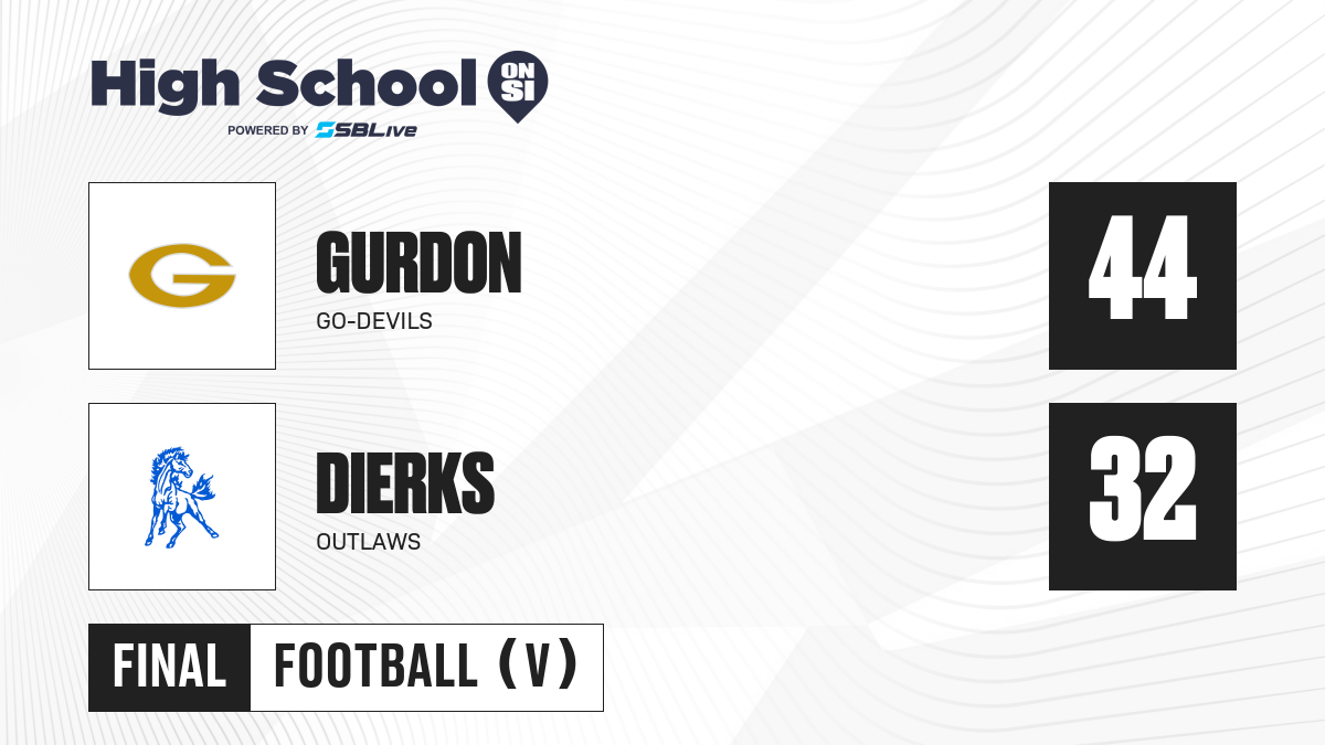 Gurdon vs Dierks Football Sep 9, 2022
