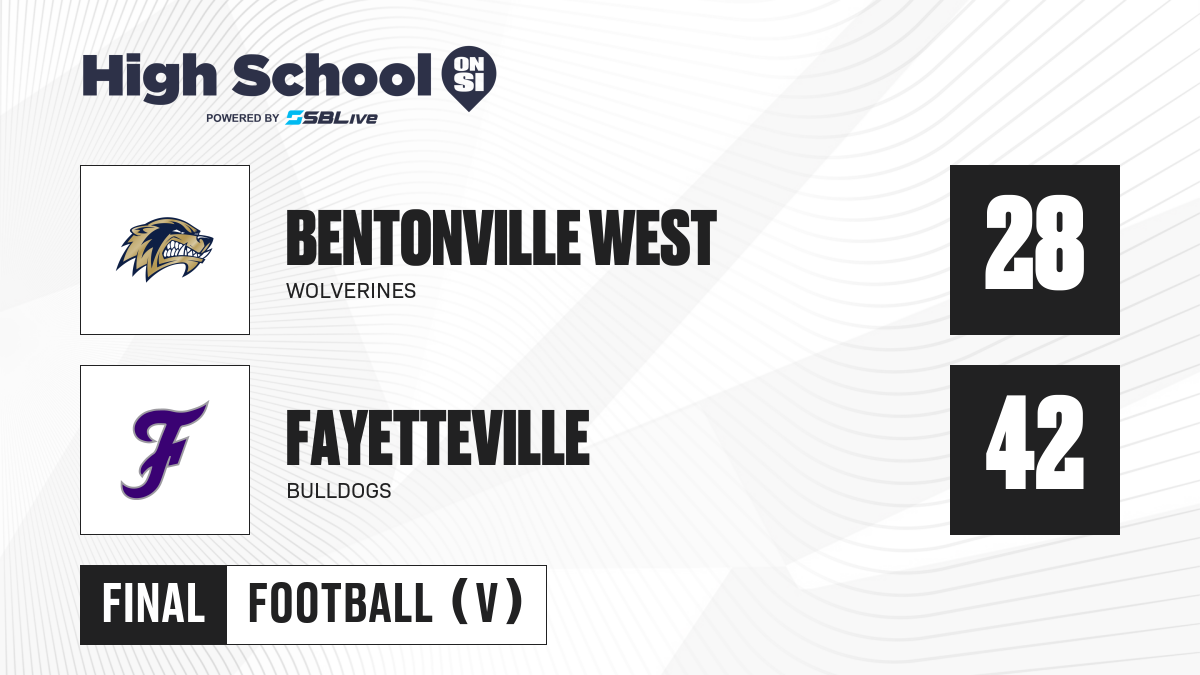 Bentonville West vs Fayetteville Football Sep 23, 2022 SBLive