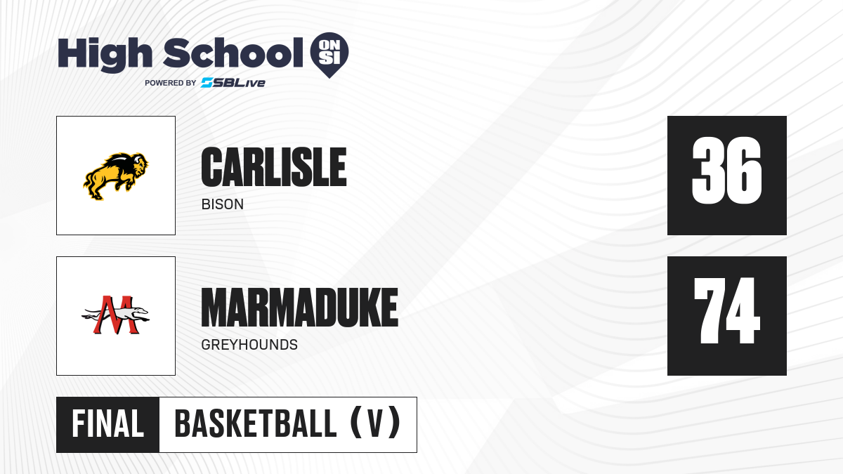 Carlisle vs Marmaduke Girls Basketball Feb 26, 2022
