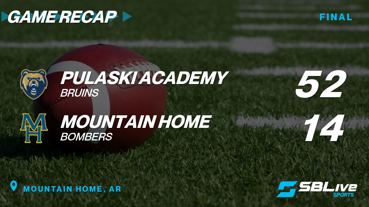 Pulaski Academy vs Mountain Home Football - Sep 30, 2022