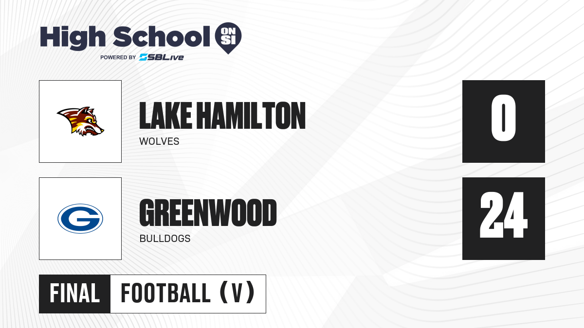 Lake Hamilton Vs Greenwood Football - Oct 14, 2022 - Scorebooklive.com