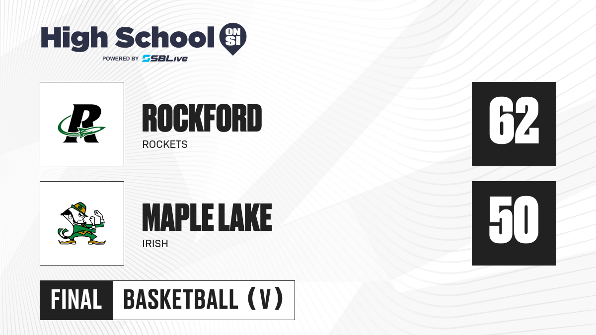 Box Score Rockford vs Maple Lake Boys Basketball Jan 14, 2017