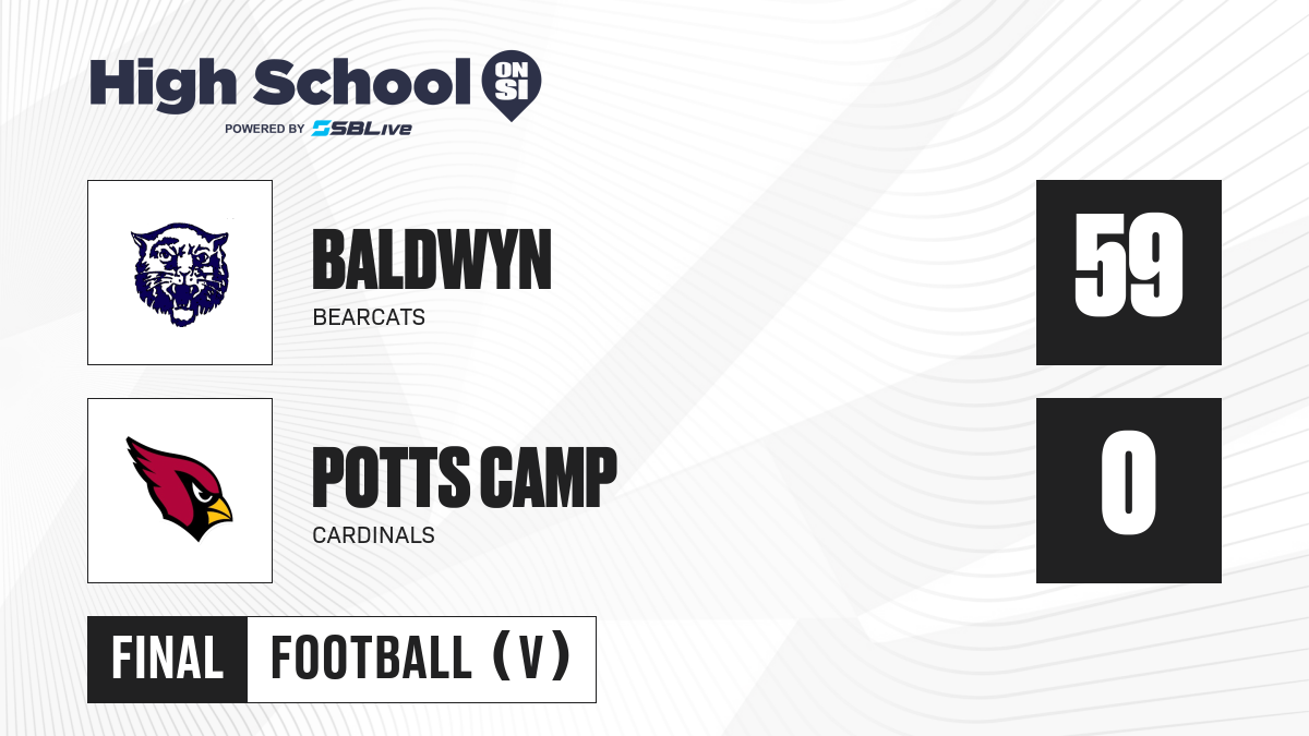 Potts Camp vs Baldwyn Football Oct 14, 2022 SBLive