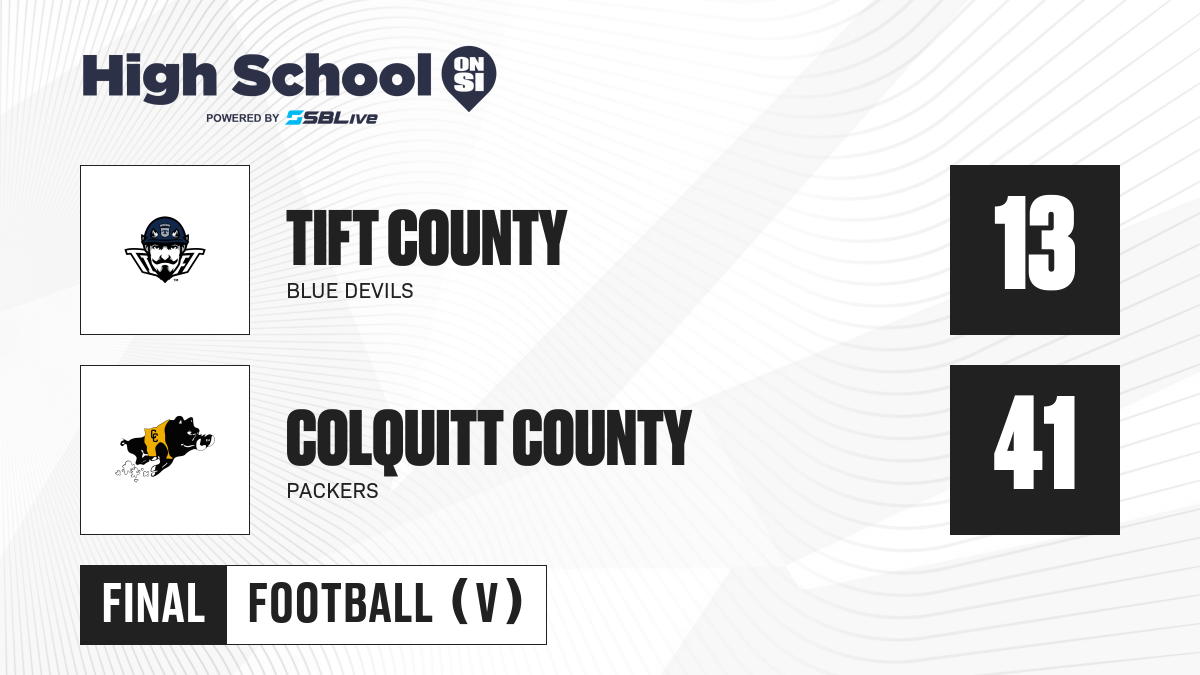 Colquitt County vs Tift County Football - Sep 2, 2022 - SBLive