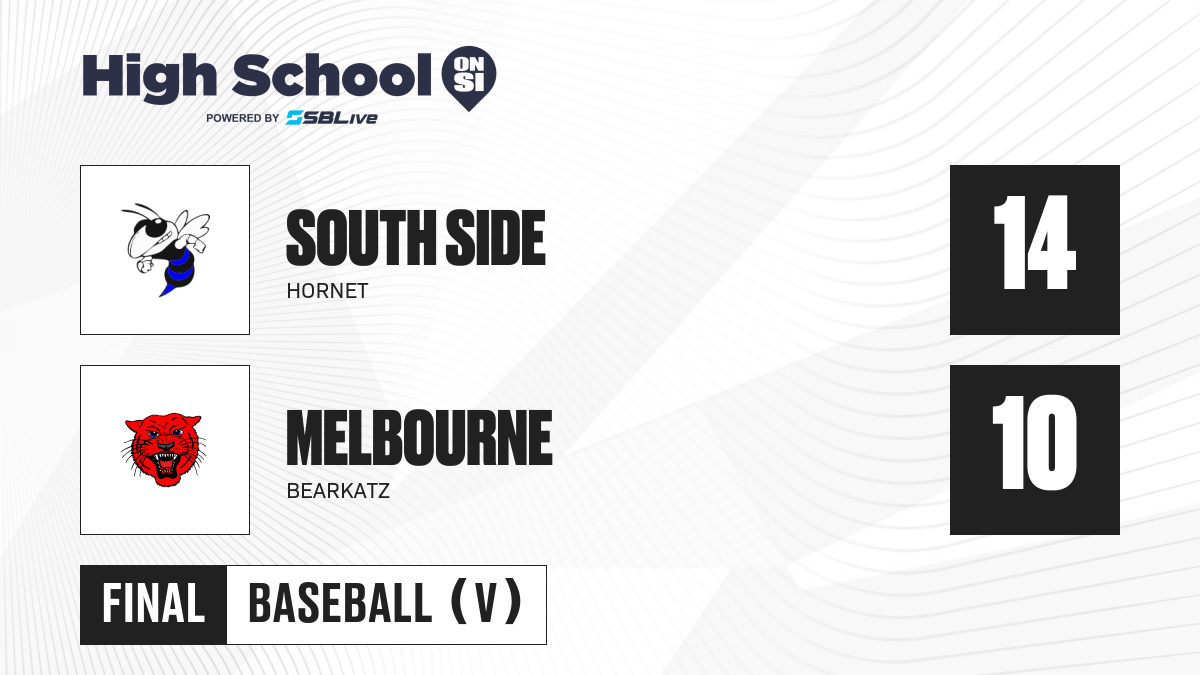 South Side vs Melbourne Baseball May 7, 2022