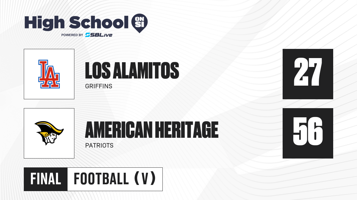 Los Alamitos vs American Heritage Football - Aug 27, 2022 Los Alamitos vs American Heritage Football - Aug 27, 2022