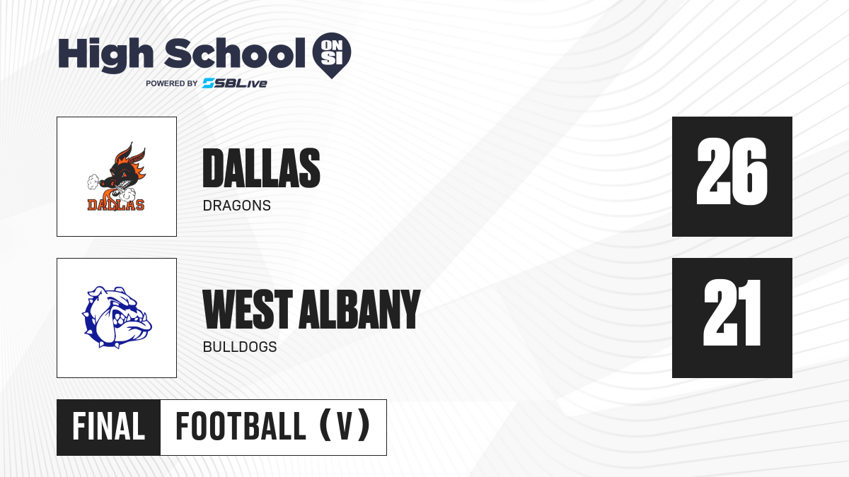Dallas vs West Albany Football Sep 23, 2022