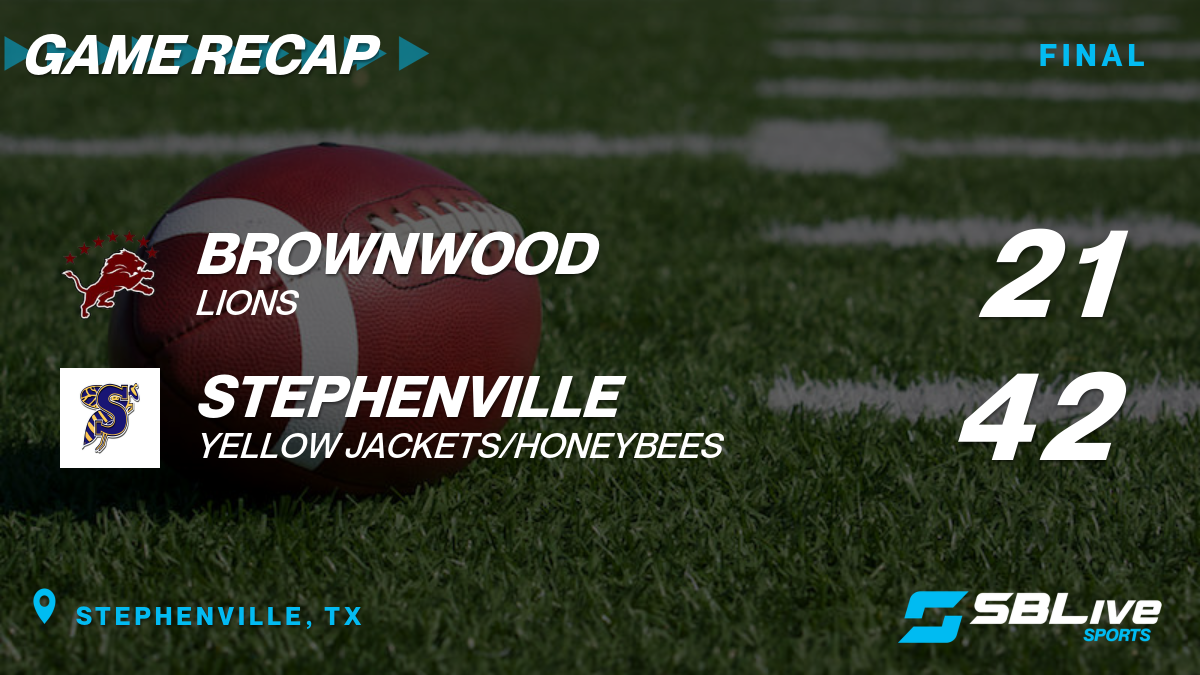 Brownwood vs Stephenville Football Sep 30, 2022