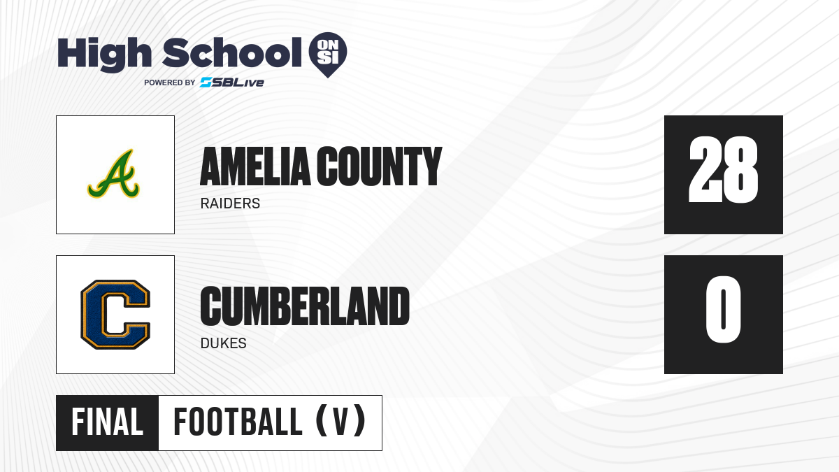 Amelia County vs Cumberland Football Oct 13, 2022