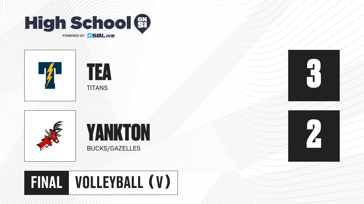 Tea vs Yankton Girls Volleyball Oct 25, 2022