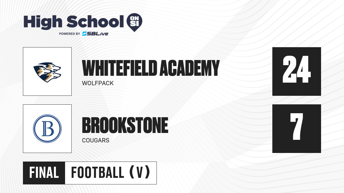 Whitefield Academy vs Brookstone Football Sep 30, 2022