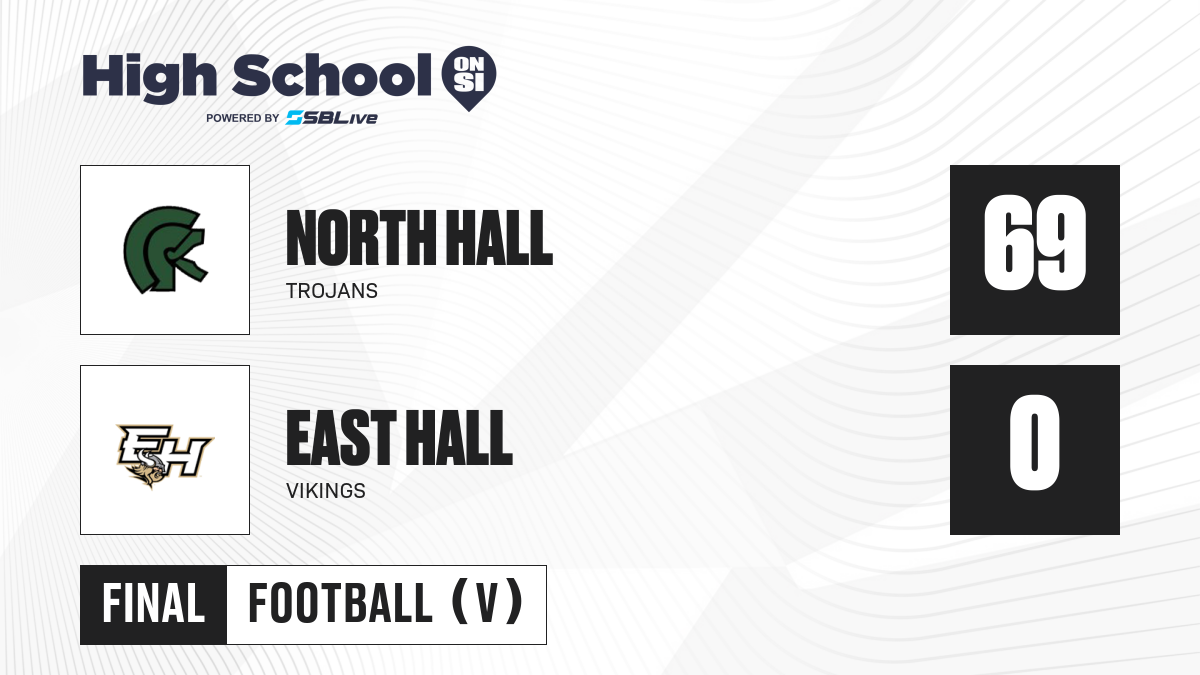 North Hall vs East Hall Football Sep 16, 2022
