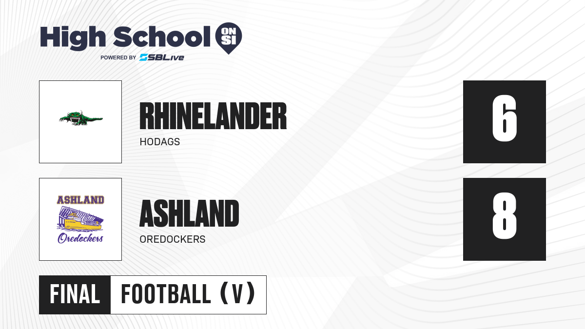 Rhinelander vs Ashland Football Sep 2, 2022
