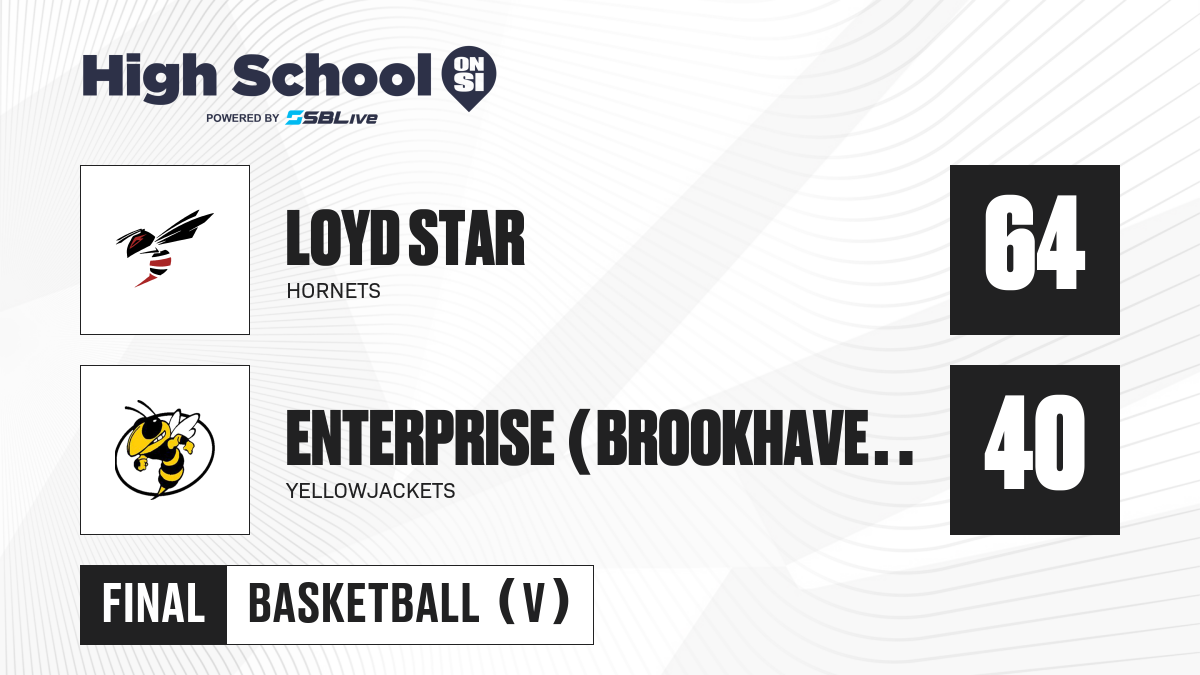 Loyd Star vs Enterprise (Brookhaven) Boys Basketball Dec 6, 2022
