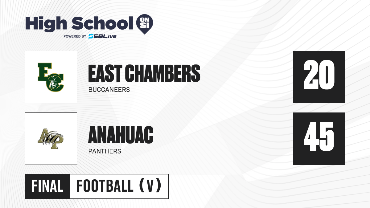 East Chambers vs Anahuac Football Oct 14, 2022