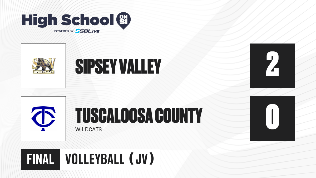 Tuscaloosa County Vs Sipsey Valley JV Girls Volleyball Sep 3 2022