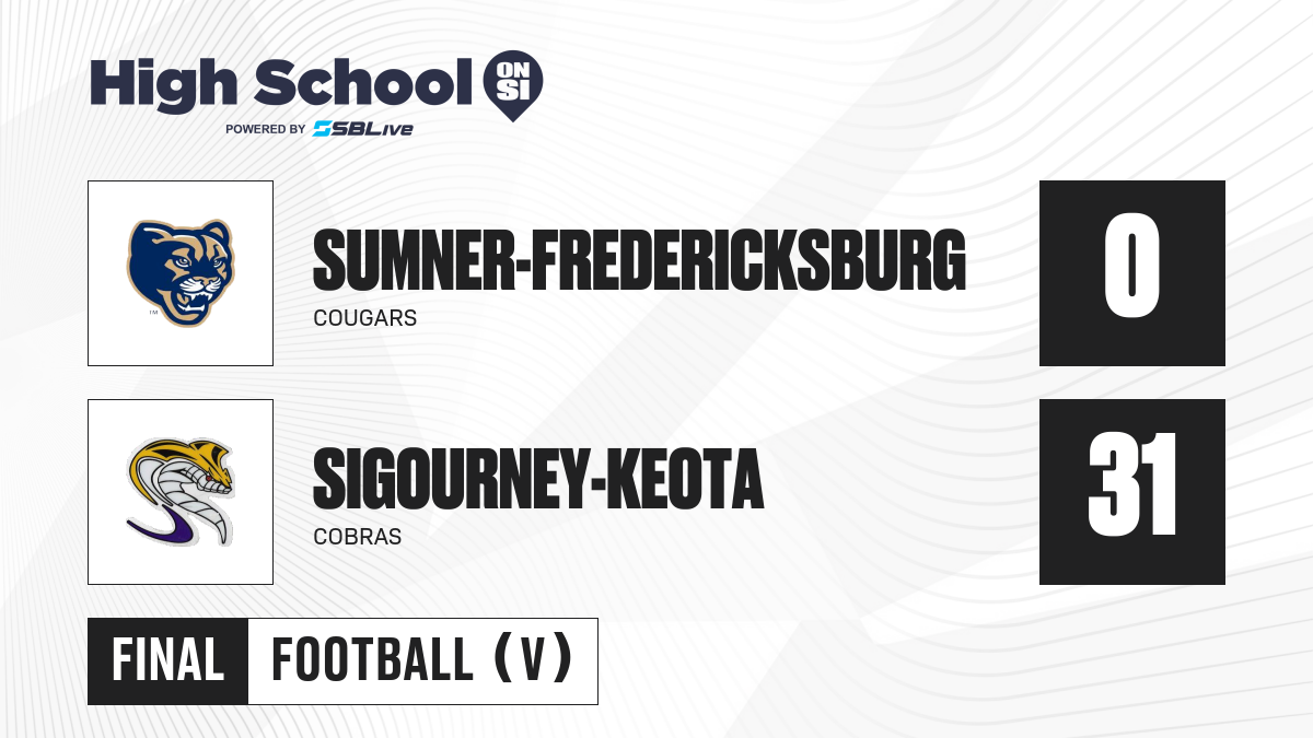 SumnerFredericksburg vs SigourneyKeota Football Oct 21, 2022