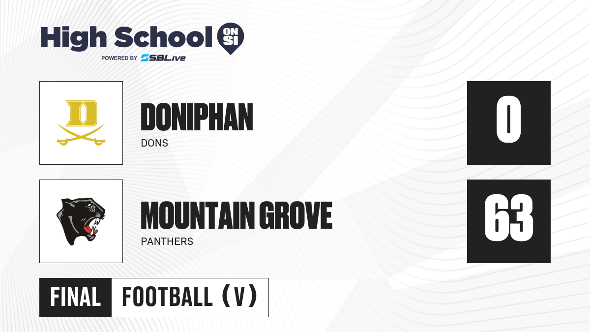 Doniphan vs Mountain Grove Football Oct 28, 2022