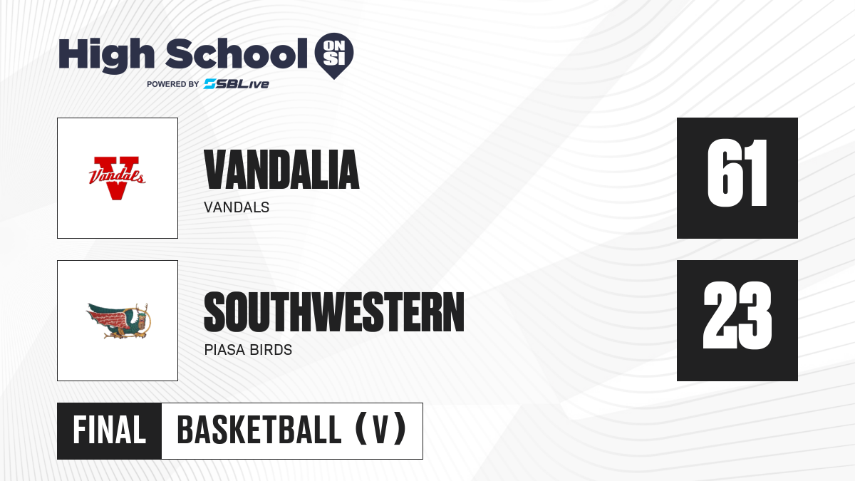 Vandalia vs Southwestern Girls Basketball Feb 9, 2023