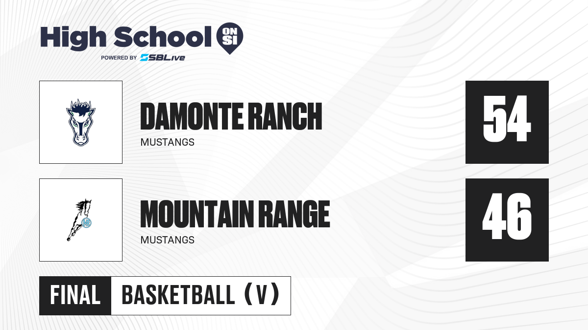 Damonte Ranch vs Mountain Range Boys Basketball Dec 10, 2022