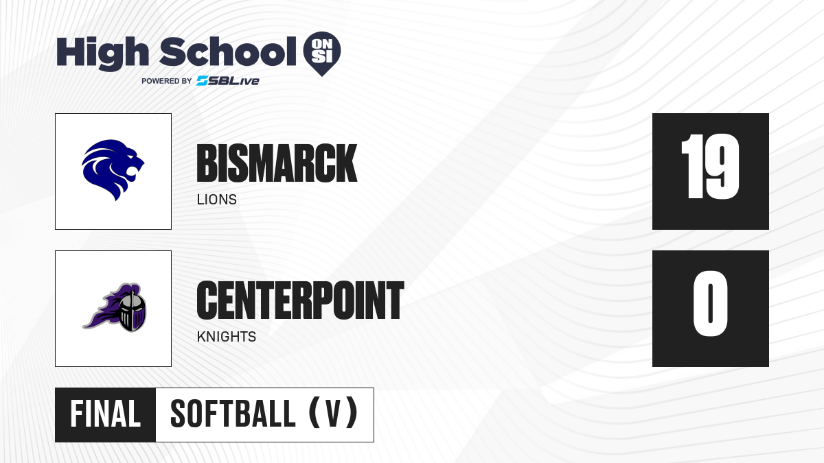 Bismarck vs Centerpoint Softball Apr 17, 2023