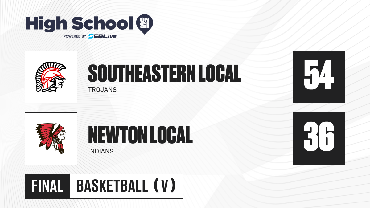 Southeastern Local Vs Newton Local Girls Basketball Feb 15 2023 