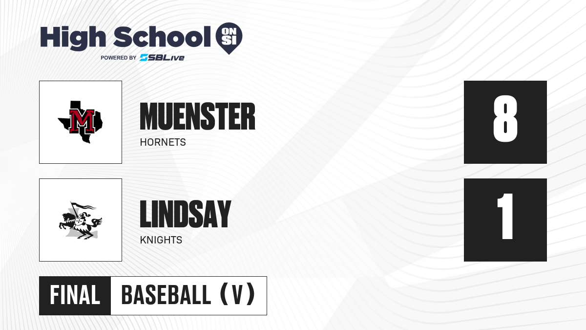 Muenster vs Lindsay Baseball Apr 4, 2023