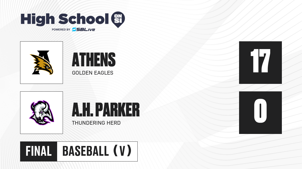A.H. Parker vs Athens Baseball Apr 20, 2023