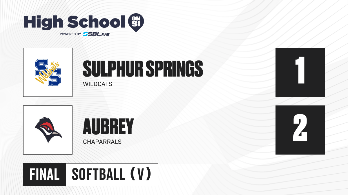 Sulphur Springs vs Aubrey Softball May 18, 2023