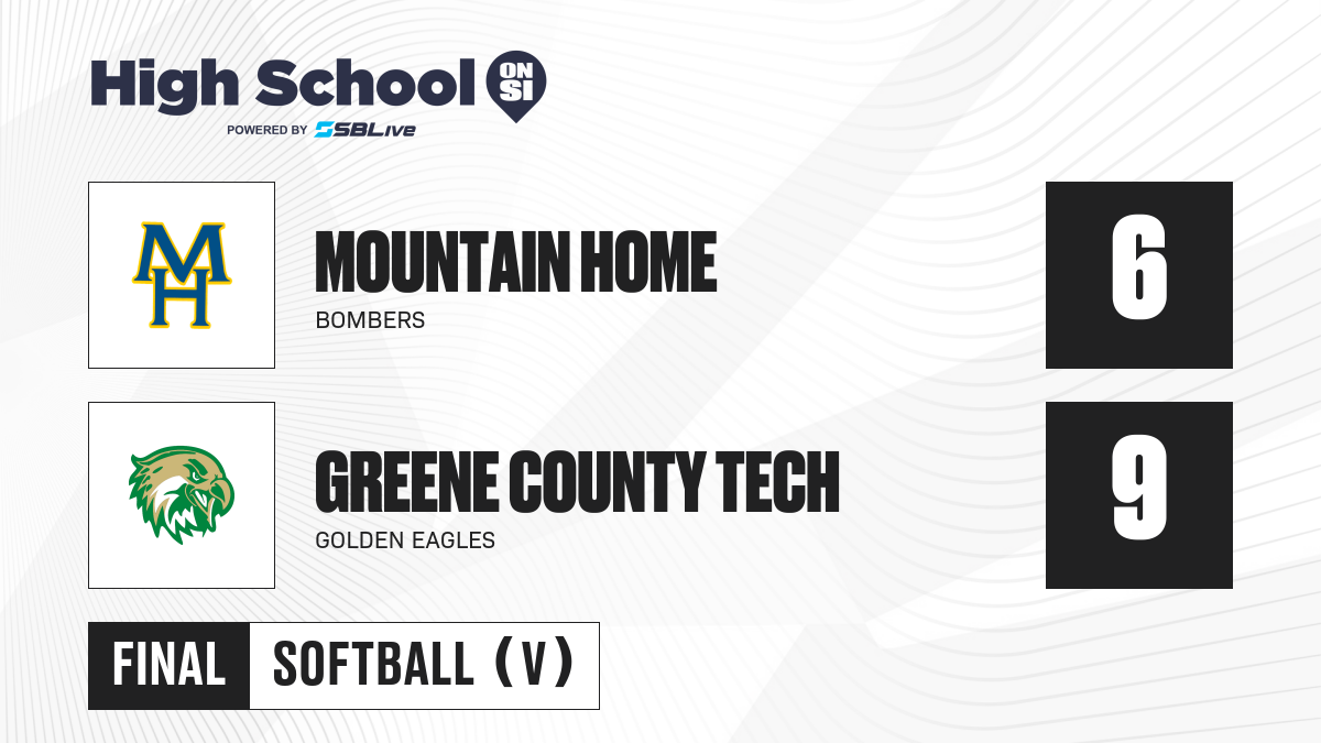 Greene County Tech vs Mountain Home Softball May 11, 2023