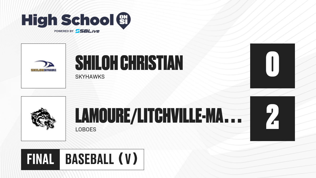 Shiloh Christian vs LaMoure/LitchvilleMarion Baseball Jun 1, 2023