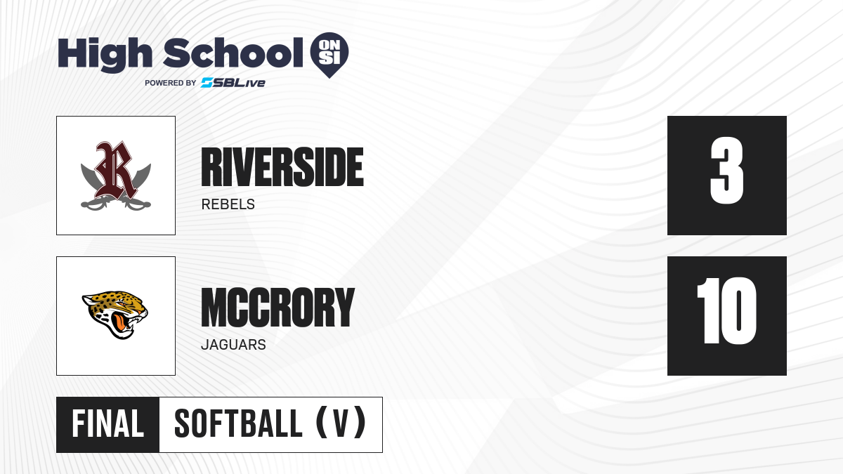 McCrory vs Riverside Softball May 8, 2021 High School On SI
