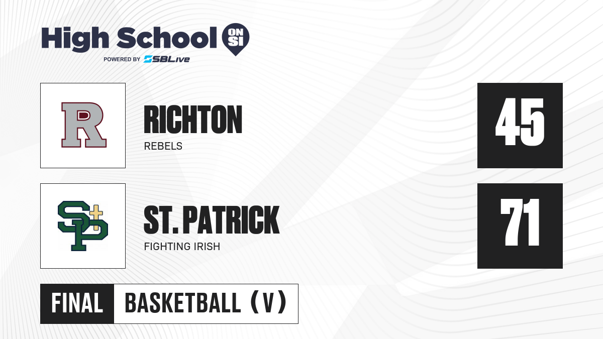 St. Patrick vs Richton Girls Basketball - Nov 16, 2021 - scorebooklive.com