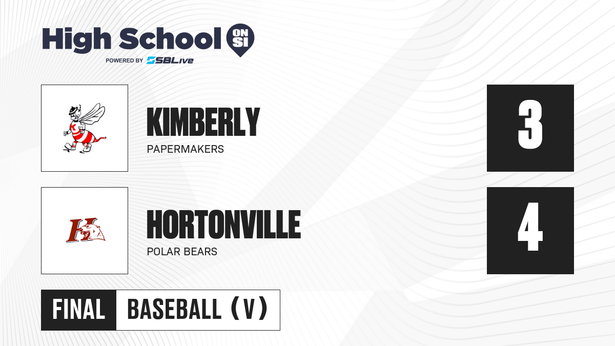 Hortonville vs Kimberly Baseball Jun 16, 2021