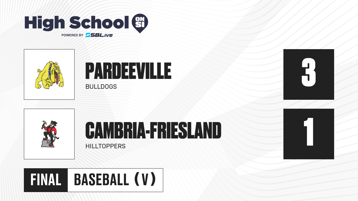 CambriaFriesland vs Pardeeville Baseball Jul 10, 2021