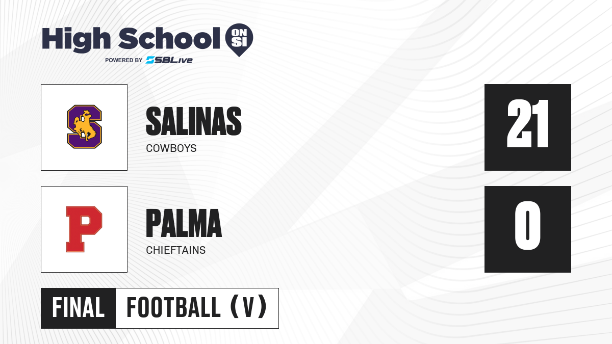 Friday night football: Salinas Cowboys, Palma Chieftans roll