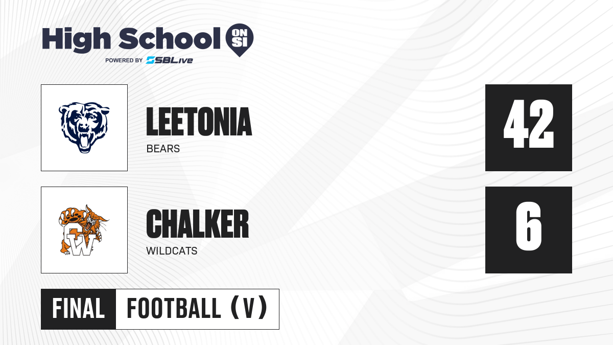 Chalker vs Leetonia Football Sep 13, 2019