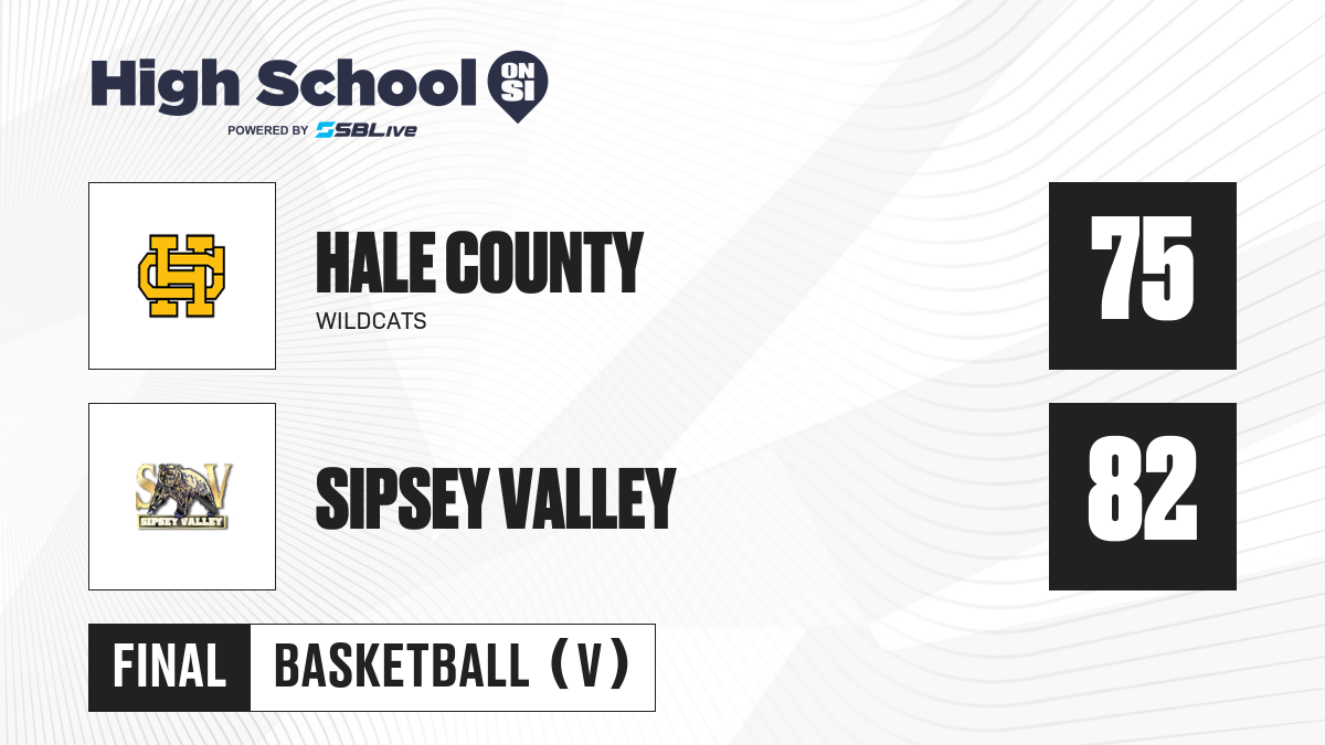 Sipsey Valley vs Hale County Boys Basketball Nov 11, 2021