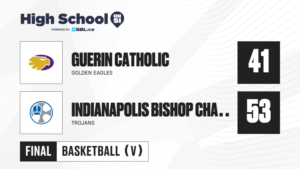 Bishop Chatard Trojans at Guerin Catholic Golden Eagles