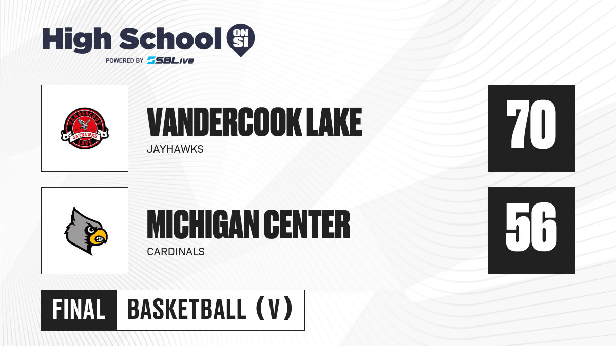 Michigan Center vs Vandercook Lake Boys Basketball - Dec 16, 2021 ...