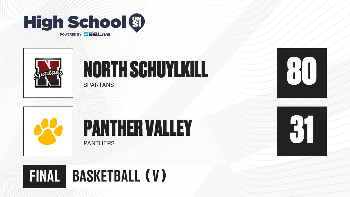 Panther Valley vs North Schuylkill Girls Basketball Dec 21, 2021