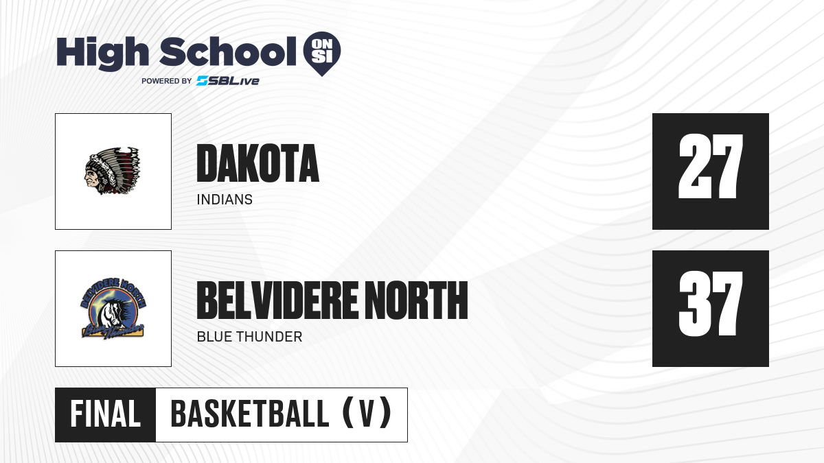 Belvidere North vs Dakota Girls Basketball Dec 30, 2021 High School