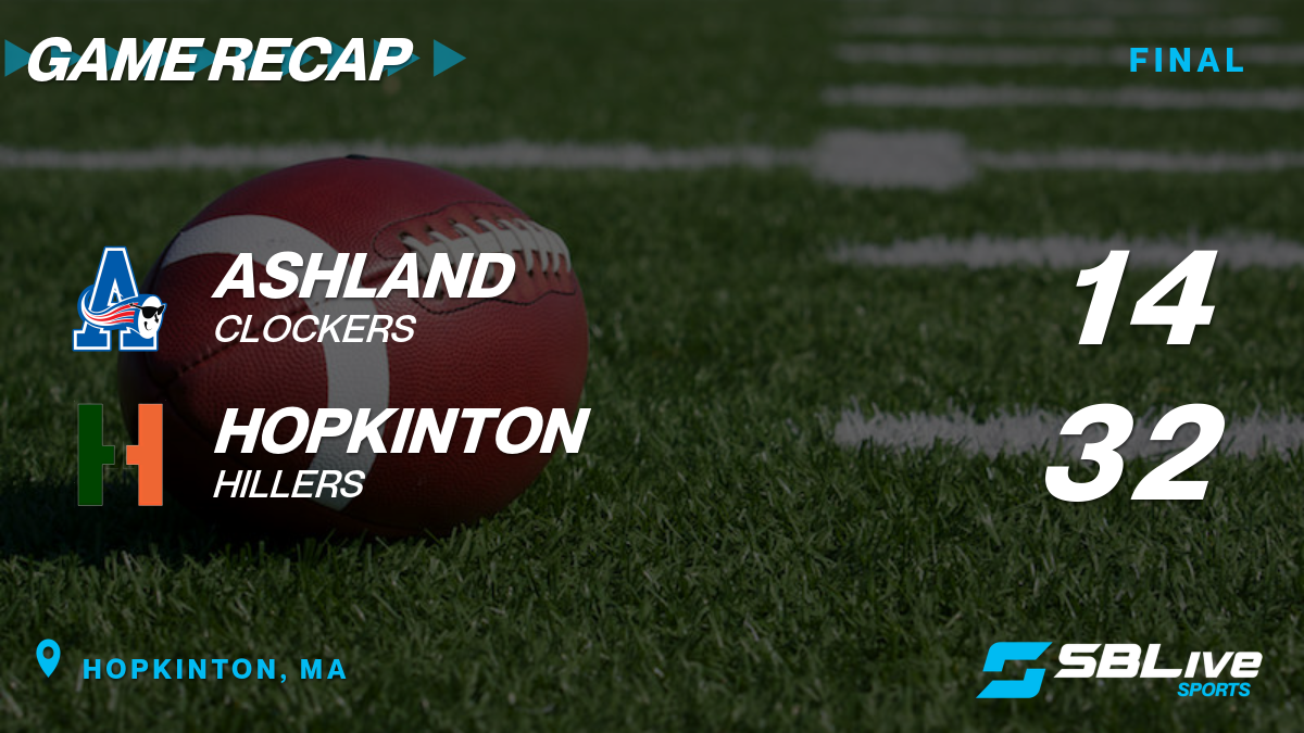 2022 Thanksgiving Football Highlights: Hopkinton Hillers VS Ashland  Clockers November 24th 2022 