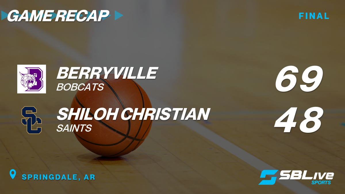 Berryville vs Shiloh Christian Boys Basketball Feb 27, 2022