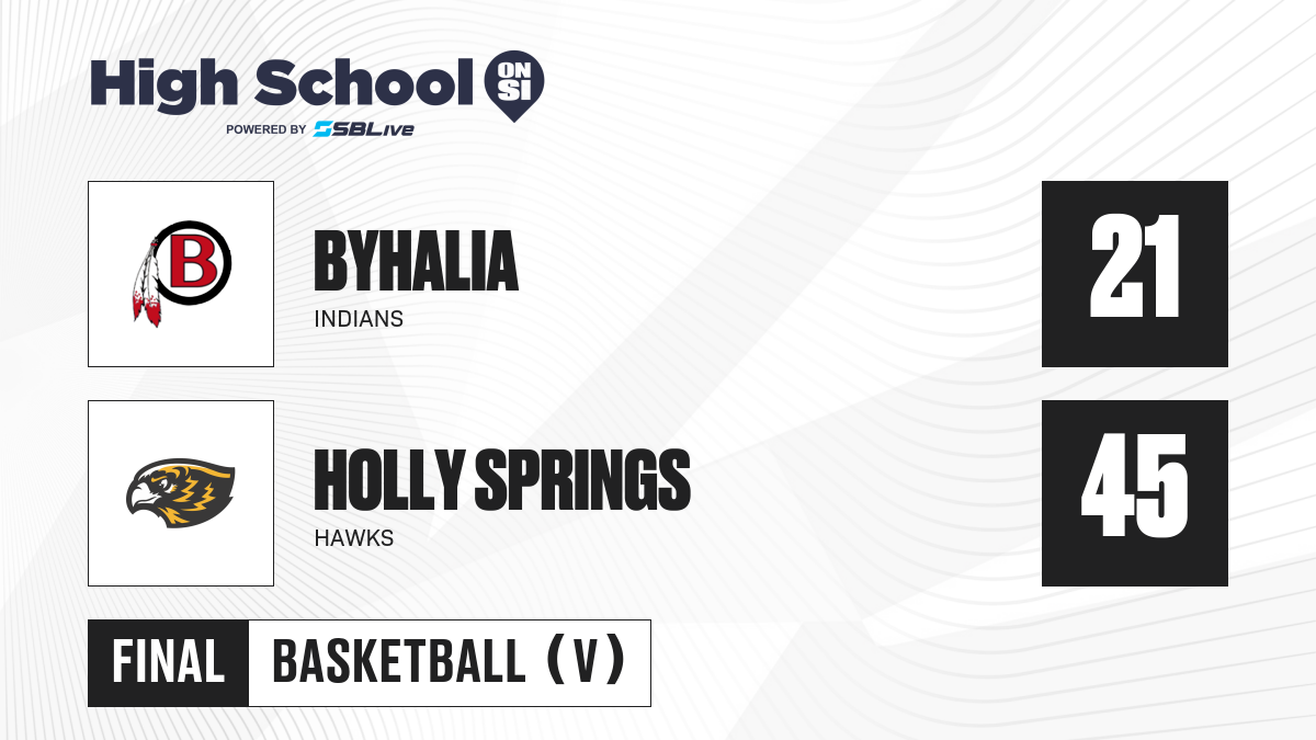 Holly Springs vs Byhalia Girls Basketball - Feb 9, 2021 - scorebooklive.com