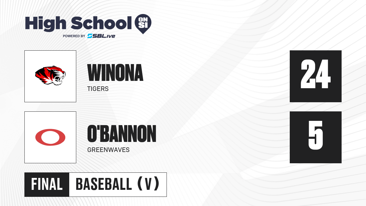 Winona vs O'Bannon Baseball Mar 26, 2022