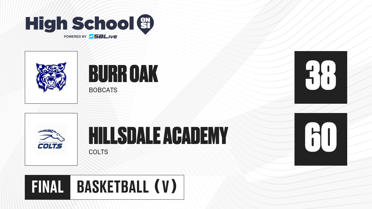 Burr Oak vs Hillsdale Academy Boys Basketball - Mar 3, 2022 ...