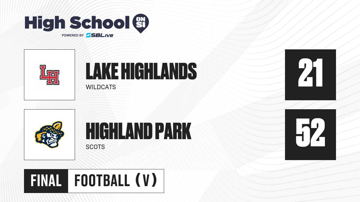 Highland Park vs Lake Highlands Football Sep 9, 2022